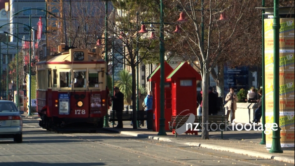 Christchurch Tram & Phone Box 1 939